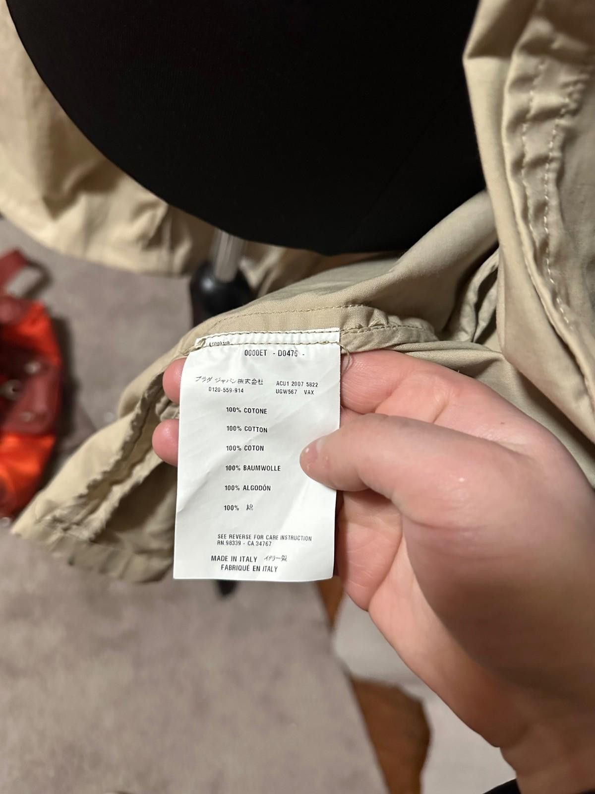 Prada PRADA MILANO BREIGE RAIN COAT SIZE 48 Size US M / EU 48-50 / 2 - 10 Thumbnail