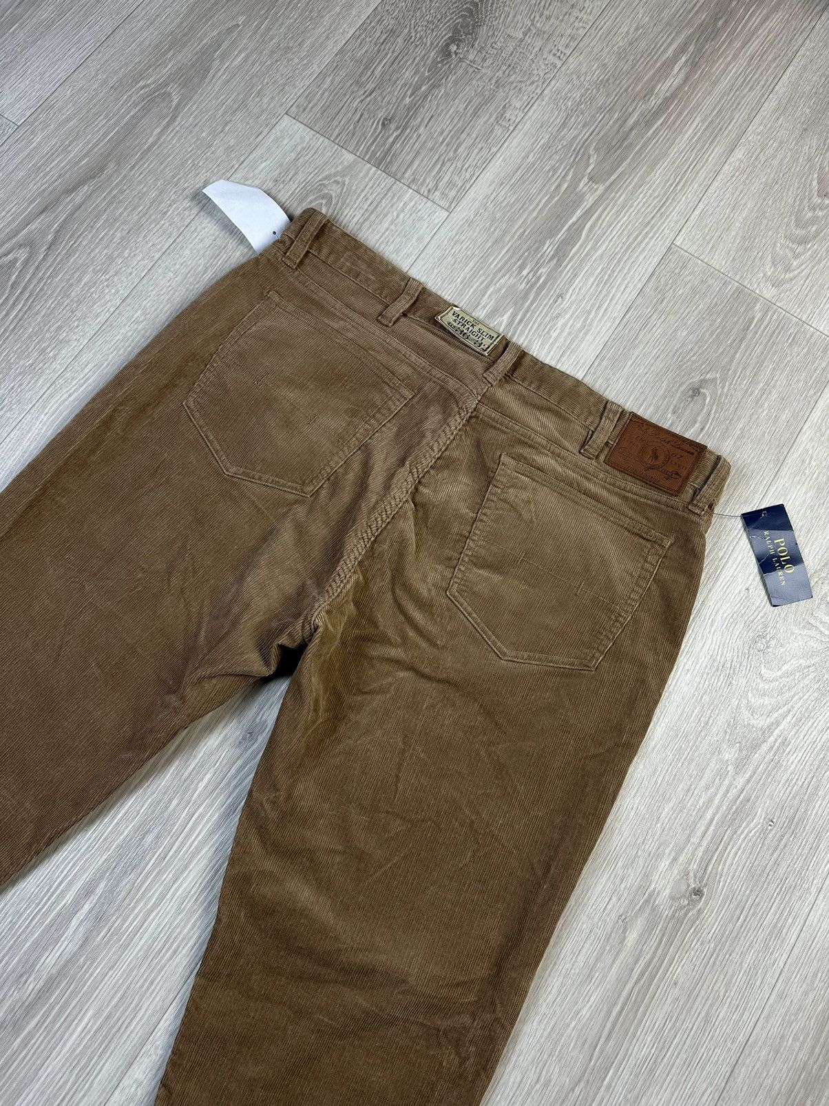 Polo Ralph Lauren Men’s Polo Ralph Lauren Velvet Pants Brown Corduroy Size 36 Size US 36 / EU 52 - 6 Thumbnail