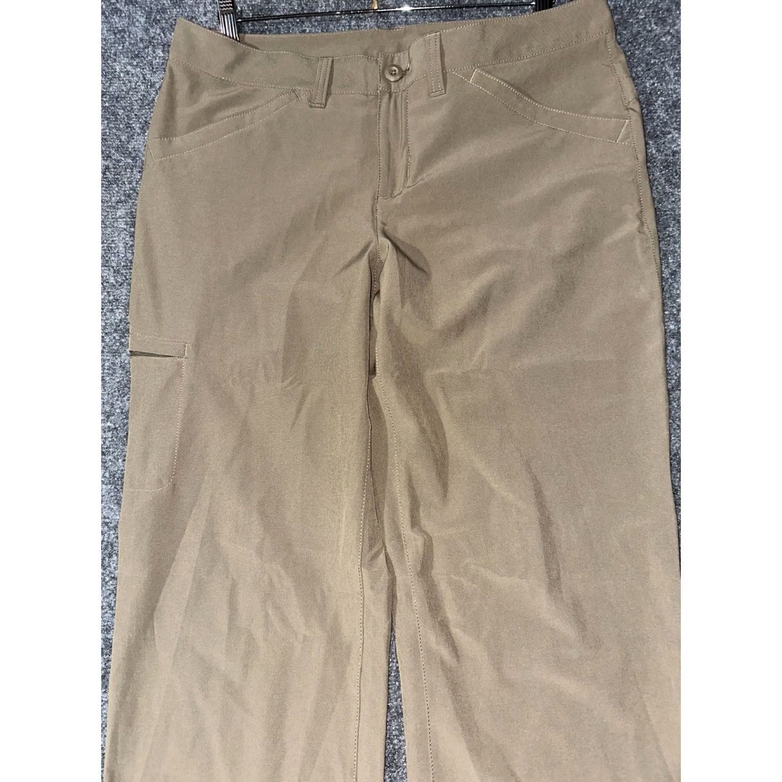 Eddie Bauer Eddie Bauer Travex Pants Womens 10 Convertible Leg Brown Stretch Cargo Pockets Size 32" / US 10 / IT 46 - 3 Thumbnail