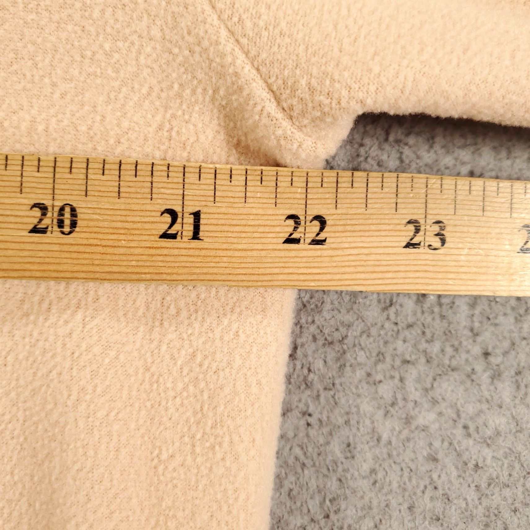 Vintage Dudley Stephens Womens Turtleneck Sweater 2XL Tan Beige Fleece Pullover Knit Long Sleeve Casual Streetwear Vintage: No (Oops) Size XXL / US 16-18 / IT 52-54 - 4 Thumbnail
