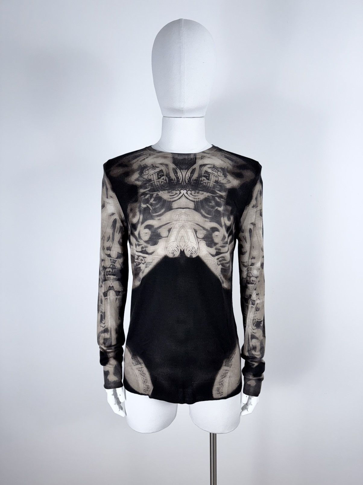 Alexander McQueen A/W 2010 Tribal Skeleton Knit Size US M / EU 48-50 / 2 - 1 Thumbnail