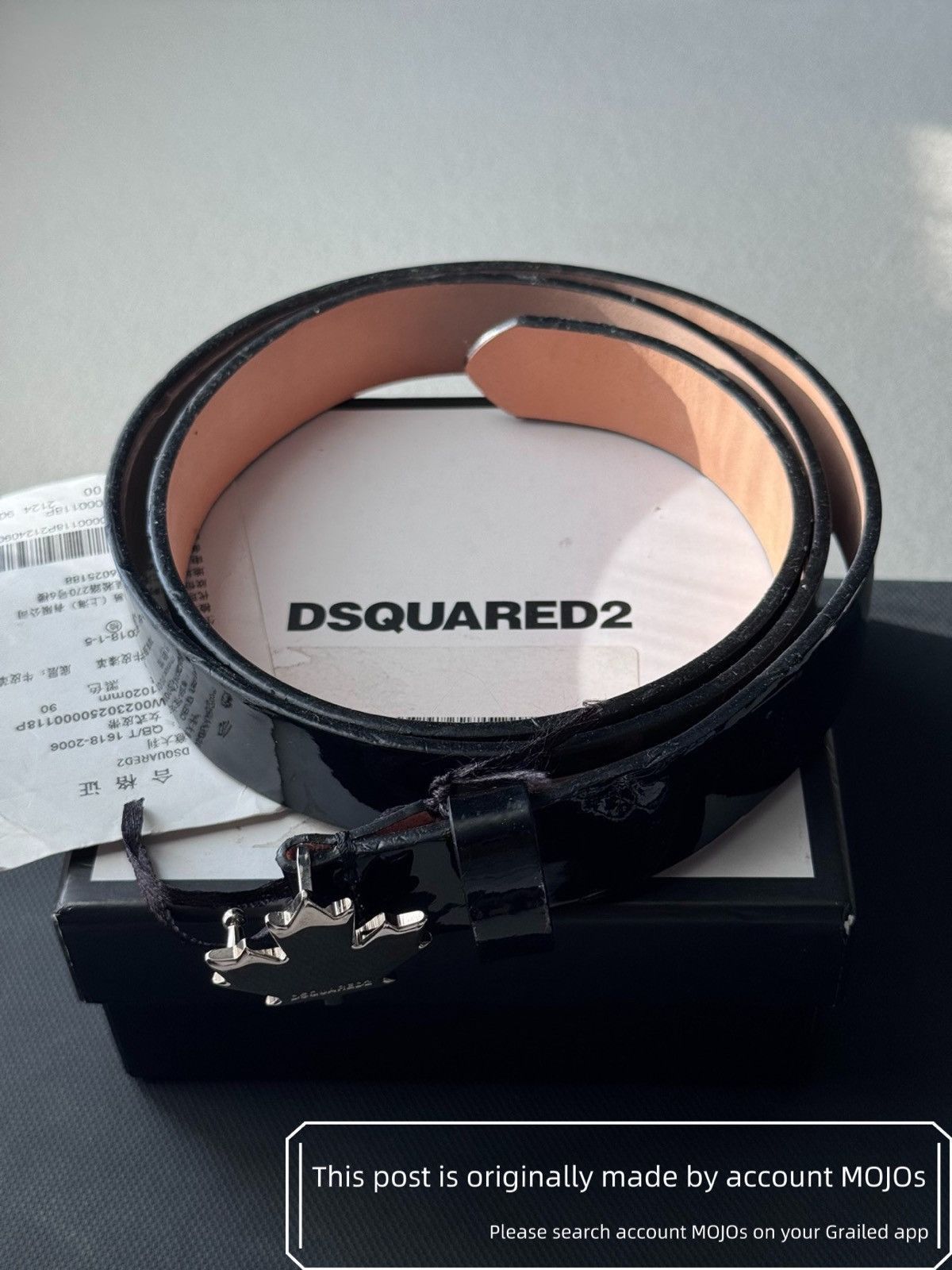 Dsquared2 I Love Beer Runway Belt | Grailed
