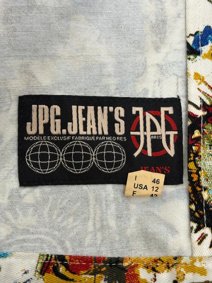 Jean Paul Gaultier SS2000 Jean Paul Gaultier Basquiat Zip-up White Jacket Size XS / US 0-2 / IT 36-38 - 11 Thumbnail
