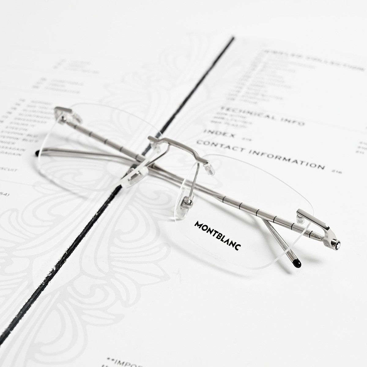 Montblanc MONTBLANC MB0215O GLASSES Size ONE SIZE - 6 Thumbnail
