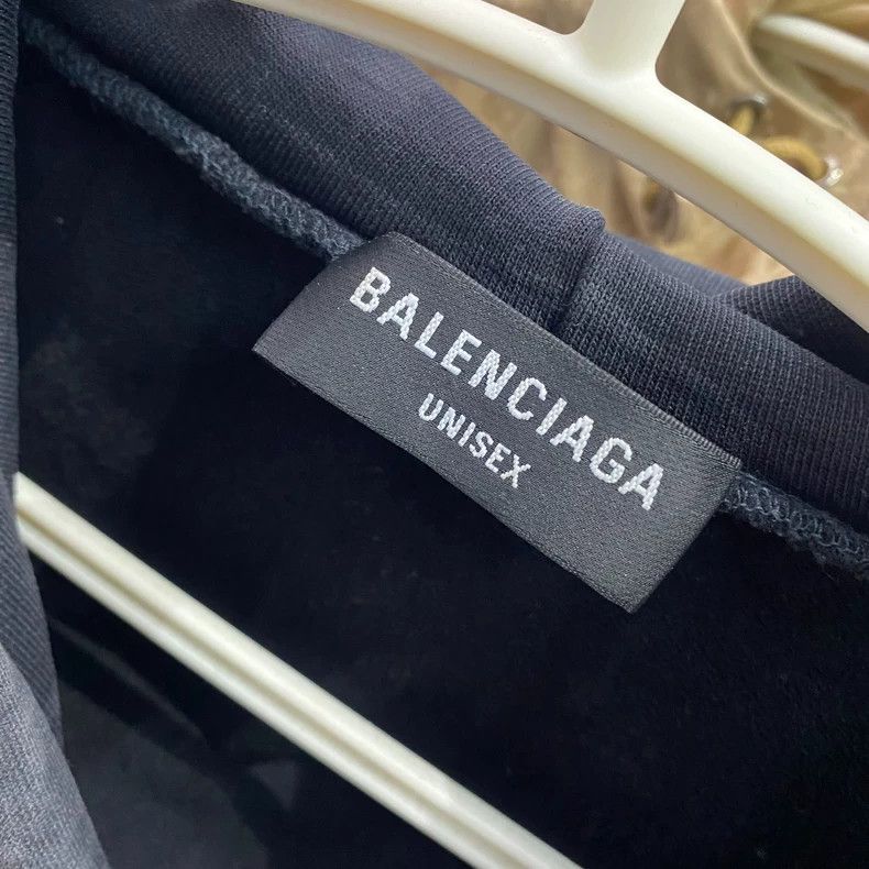 Balenciaga Balenciaga Embroidered logo hoodie Size US XS / EU 42 / 0 - 4 Thumbnail