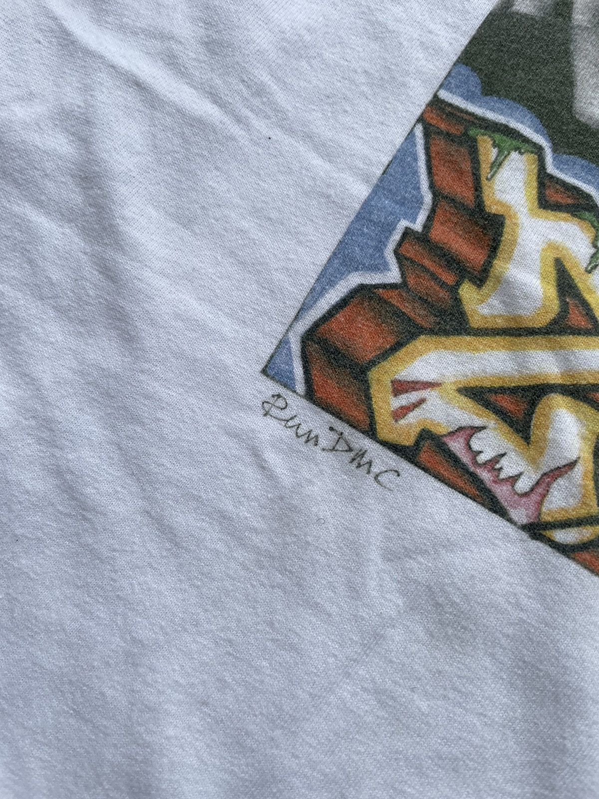 RUN DMC × Zephyr Zephy Run Dmc Long Sleave Tshirt Size US L / EU 52-54 / 3 - 10 Thumbnail