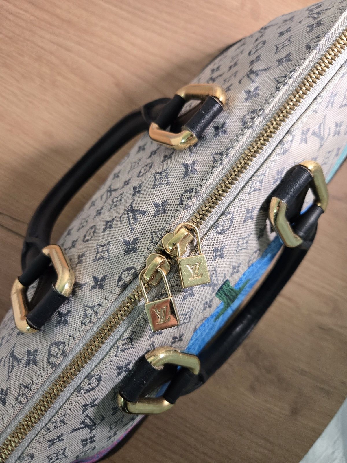 Louis Vuitton Louis Vuitton 2001 monogram mini Lin horizontal Alma Size ONE SIZE - 14 Thumbnail