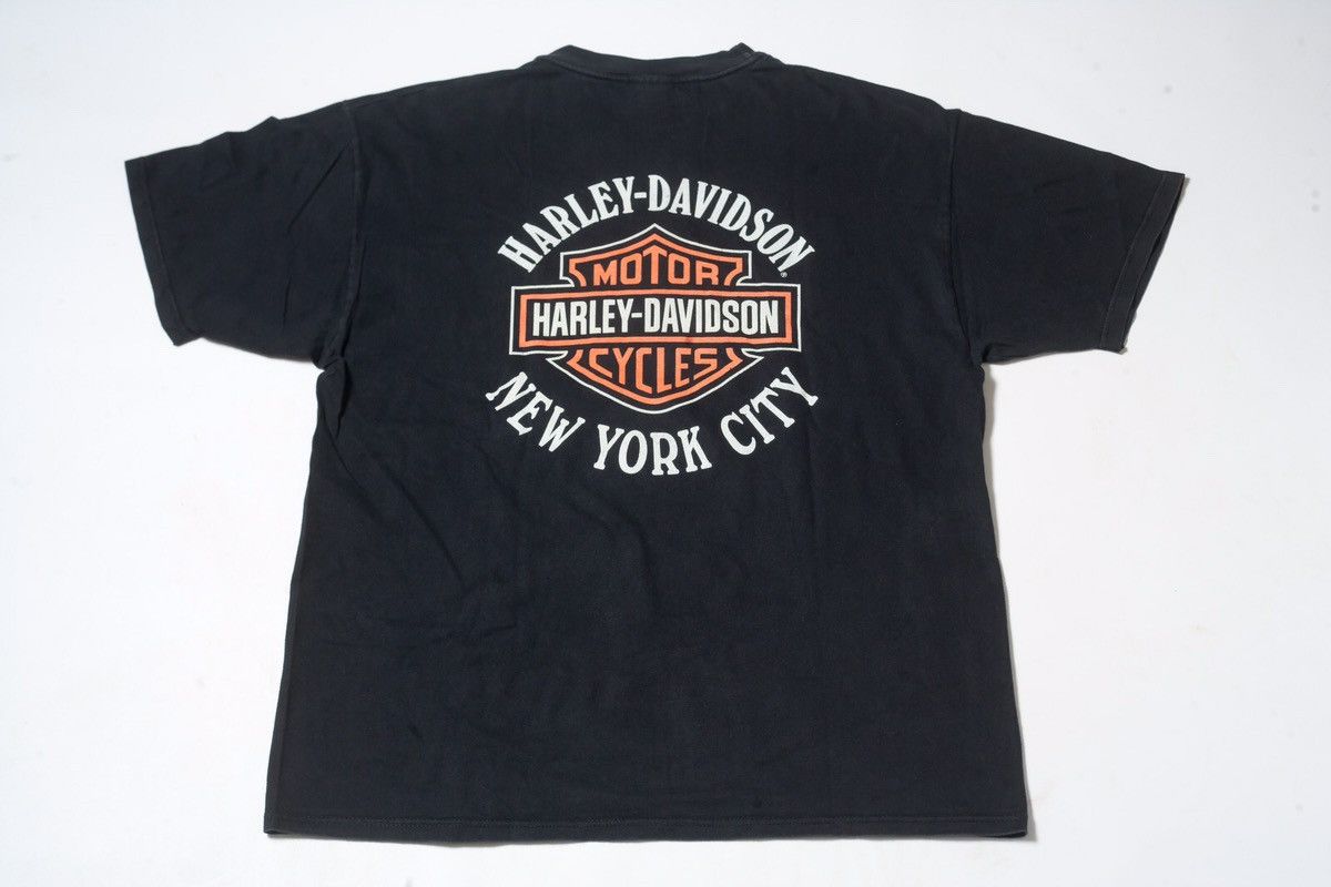 Harley Davidson Harley Davidson Twin Towers Vintage Shirt Size US XL / EU 56 / 4 - 6 Thumbnail