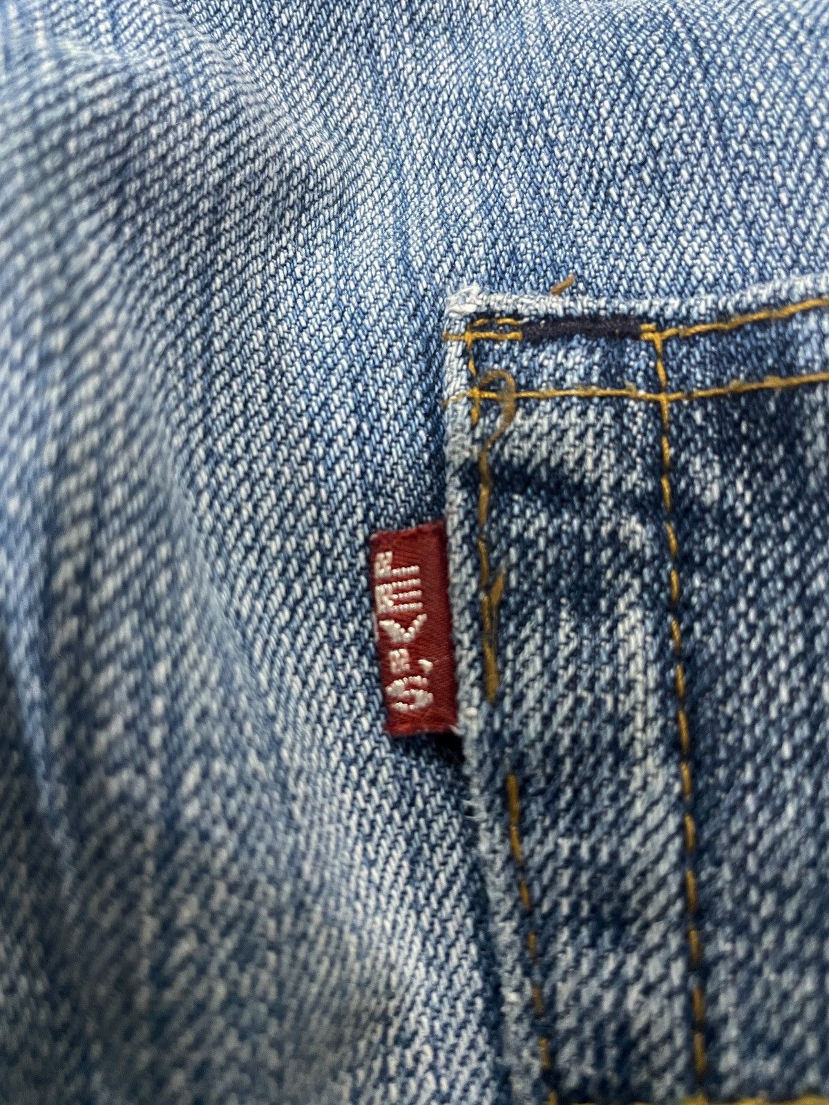 Levi's × Vintage Very Rare Vintage Levi’s 501 Big E Selvedge All Around Size US 34 / EU 50 - 8 Thumbnail
