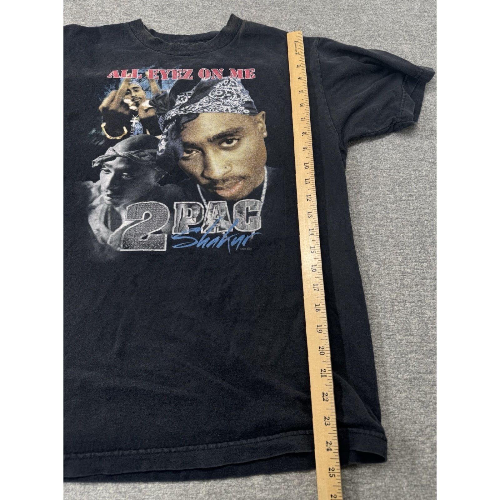 Bravado Tupac All Eyes On Me Rap T Shirt Adult Medium Black Short Sleeve Mens M Hip Hop Music Retro Bravado Size US M / EU 48-50 / 2 - 5 Thumbnail