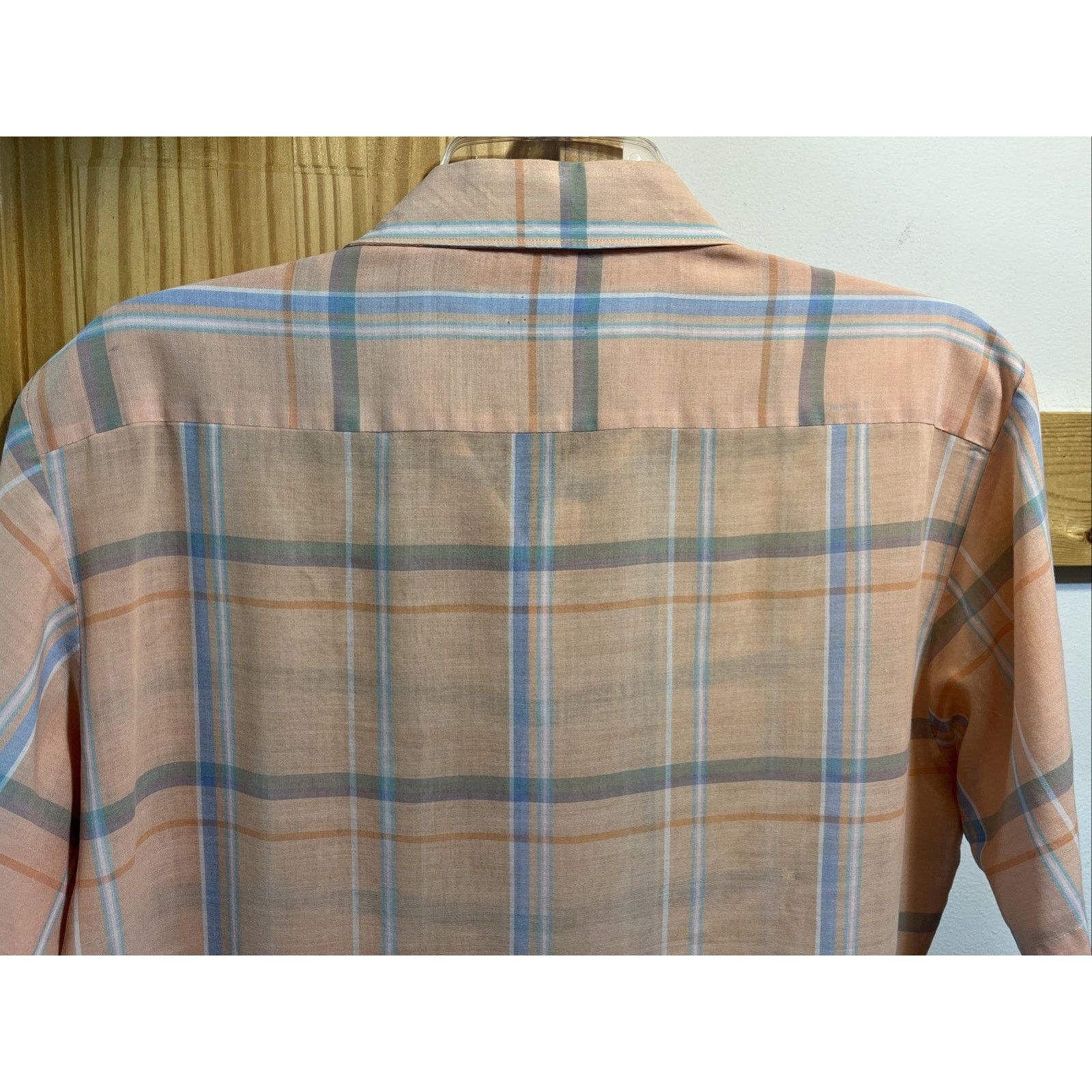 Other Vintage Lexington Men's Button Short Sleeve Shirt M Orange Size US M / EU 48-50 / 2 - 8 Thumbnail