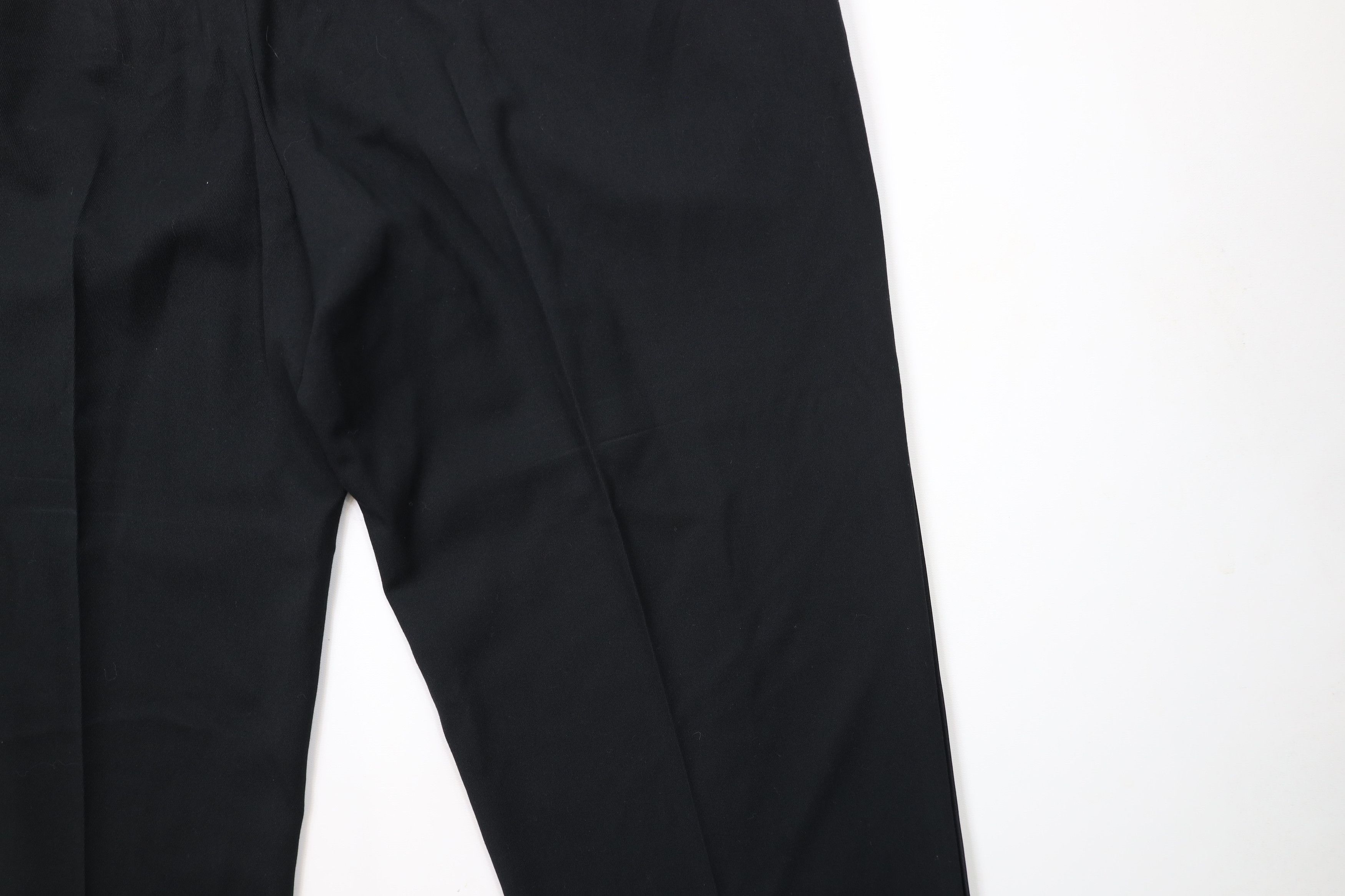 Vintage Vintage Y2K Streetwear Tuxedo Wedding Suit Pants Black Size US 36 / EU 52 - 13 Thumbnail