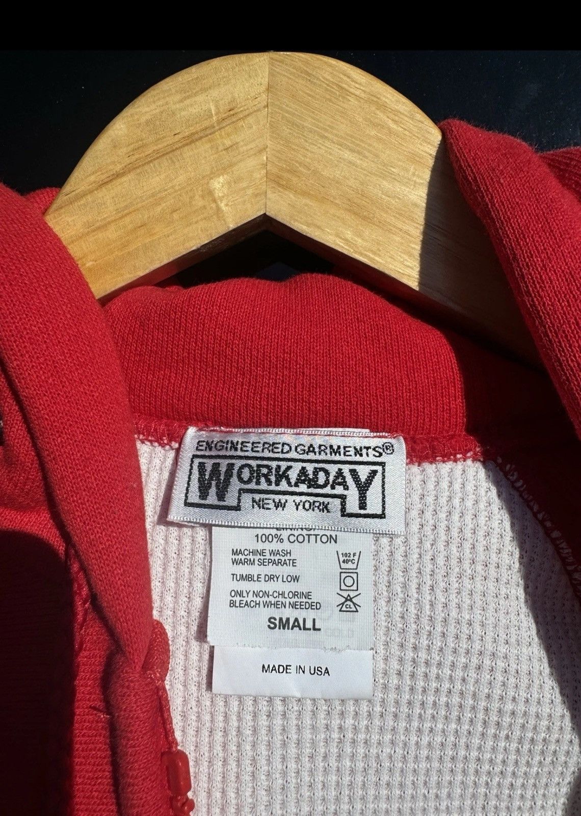 Engineered Garments engineered garments workday sweatshirt thermal double face Size US S / EU 44-46 / 1 - 4 Thumbnail