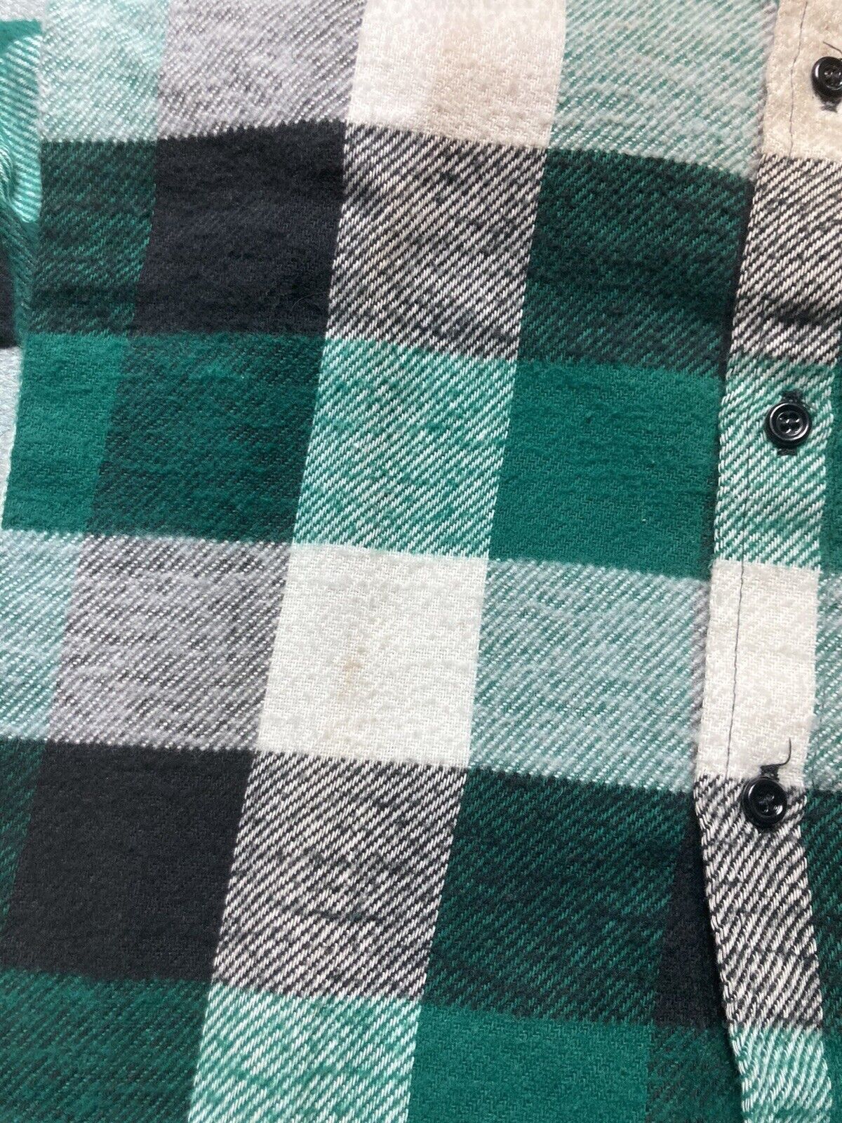 Vintage 70s flannel shirt Mr Leggs woven cotton plaid boy 18 adult S Size US S / EU 44-46 / 1 - 4 Thumbnail