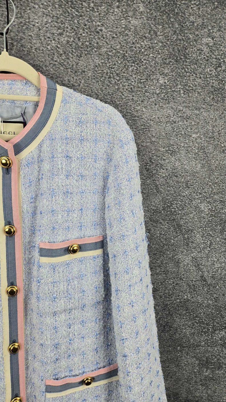 Gucci Gucci Round Neck Woollen Coat-2506 Size US M / EU 48-50 / 2 - 4 Thumbnail