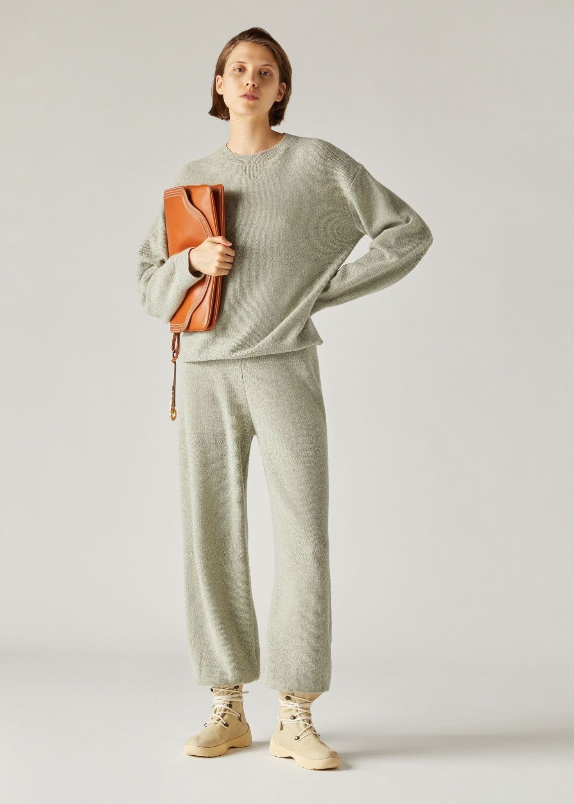 Loro Piana o1srvl11e0824 Lago Agnel Jacquard Pants in Light Green Size 27" / US 4 / IT 40 - 4 Thumbnail
