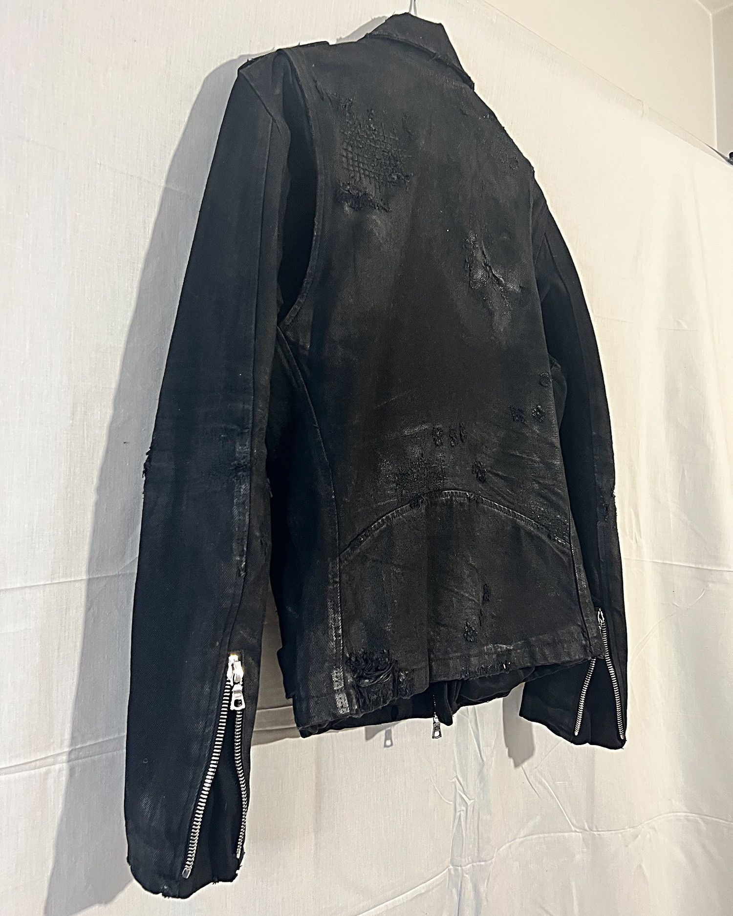 Amiri Great Distressed Biker Jacket Size US M / EU 48-50 / 2 - 7 Thumbnail