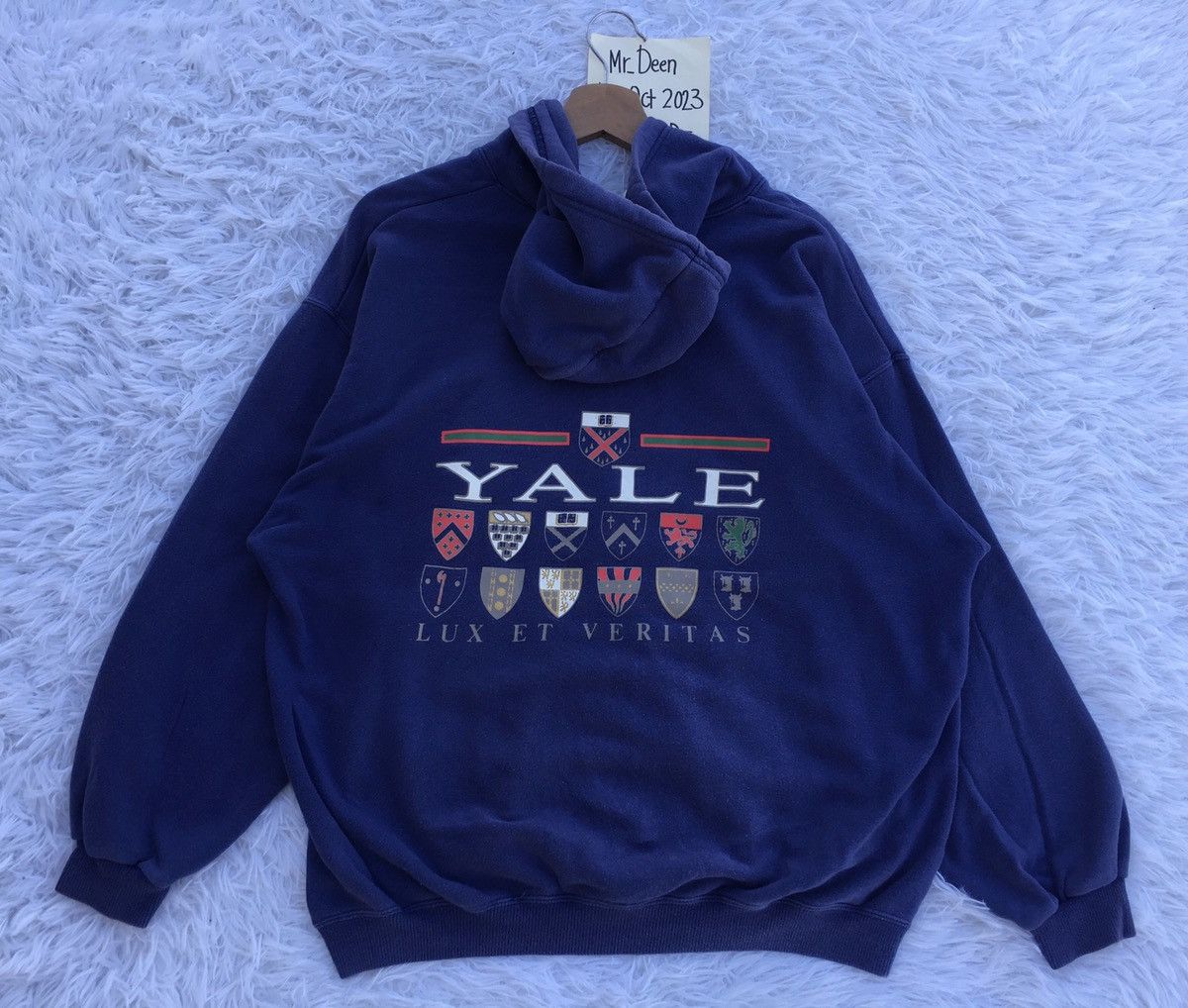Vintage Rare Vintage Yale University Sweater Hoodie Size US L / EU 52-54 / 3 - 2 Thumbnail