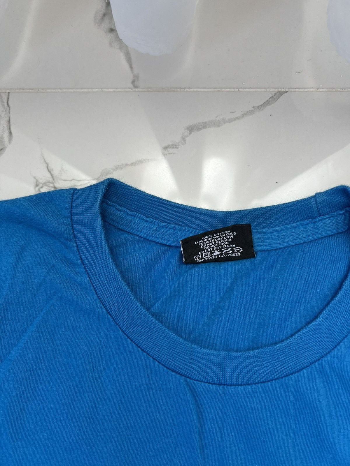 Stussy × Vintage 90's STUSSY BIG LOGO RARE Y2K TEE ARCHIVE Size US S / EU 44-46 / 1 - 6 Thumbnail