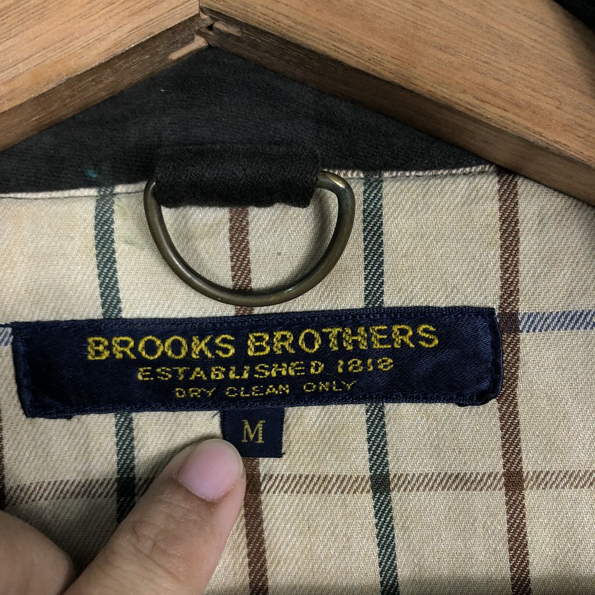 Japanese Brand 🔥Vtg Chore Jacket Brooks Brother Tartan Design Lining Size US M / EU 48-50 / 2 - 19 Thumbnail