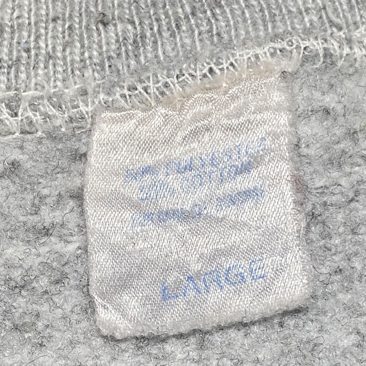 Vintage True Vintage Blank Grey 70s Crewneck Sweatshirt Size US L / EU 52-54 / 3 - 6 Thumbnail