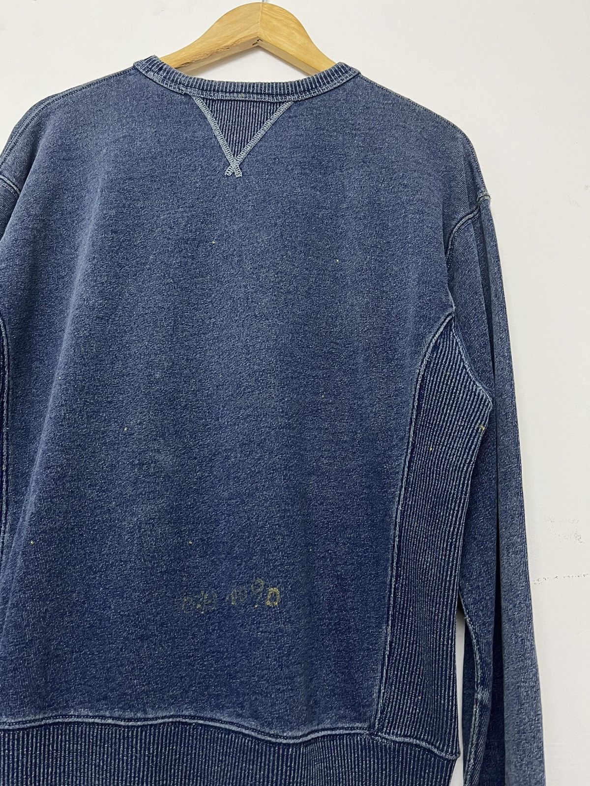 RRL Ralph Lauren × Vintage Vintage RRL Double RL Reverse Weave Crewneck Sweatshirt Size US M / EU 48-50 / 2 - 10 Thumbnail