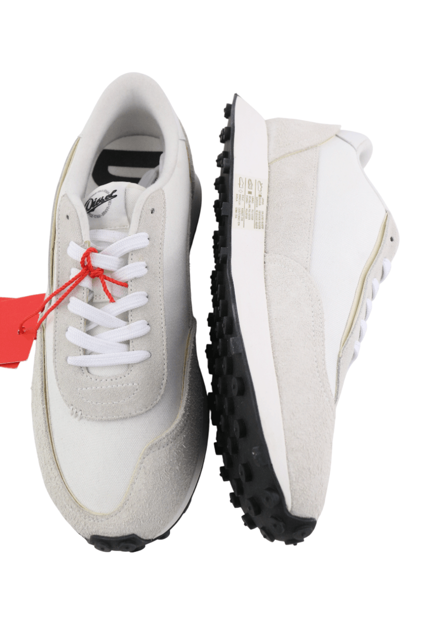 Diesel S-RACER-LC EU41 White Leather Details 40586 Size US 8 / EU 41 - 5 Thumbnail