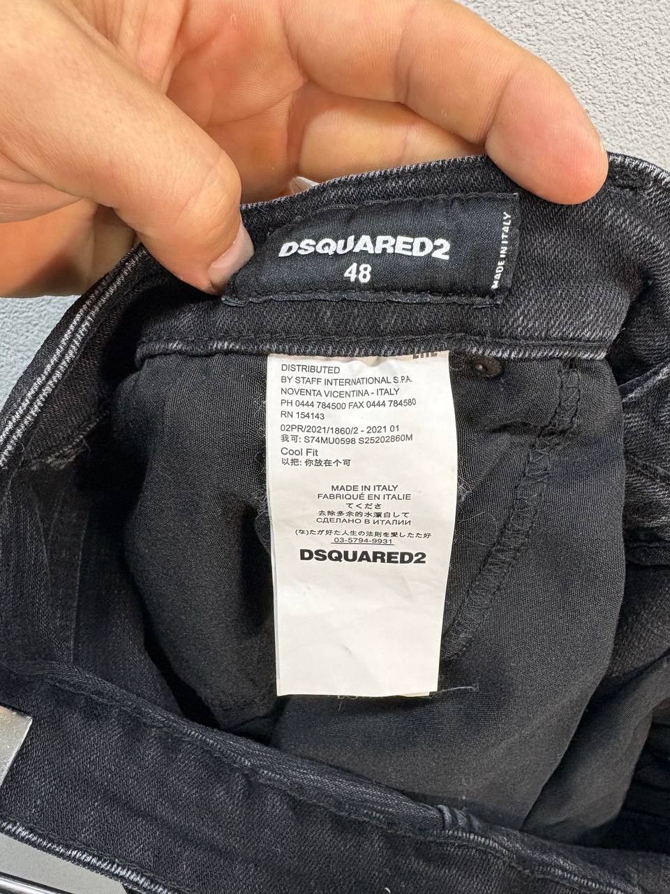 Dsquared2 Dsquared2 mens cool fit jeans EU 48 / W 32 made in Italy Size US 32 / EU 48 - 13 Thumbnail