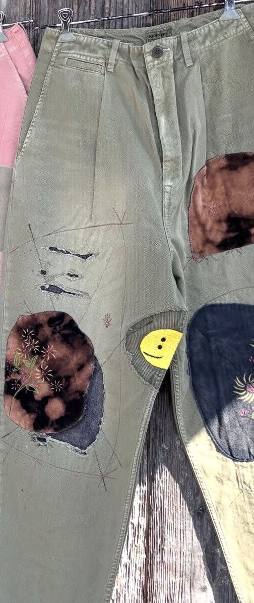 Kapital Kapital Katsuragi High Waist Pants Gypsy Patch Remake size 2 Size US 32 / EU 48 - 10 Thumbnail