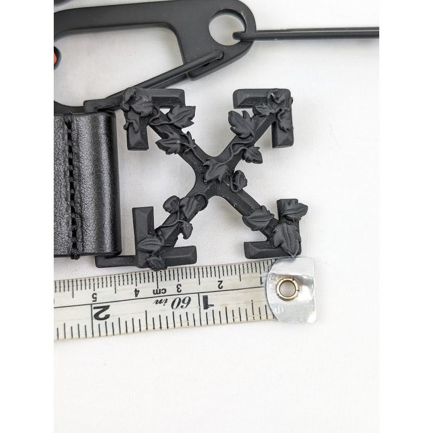 Off-White o1rshd1 Size: L/XL / Leather Belt with Chain in Black Size ONE SIZE - 19 Thumbnail