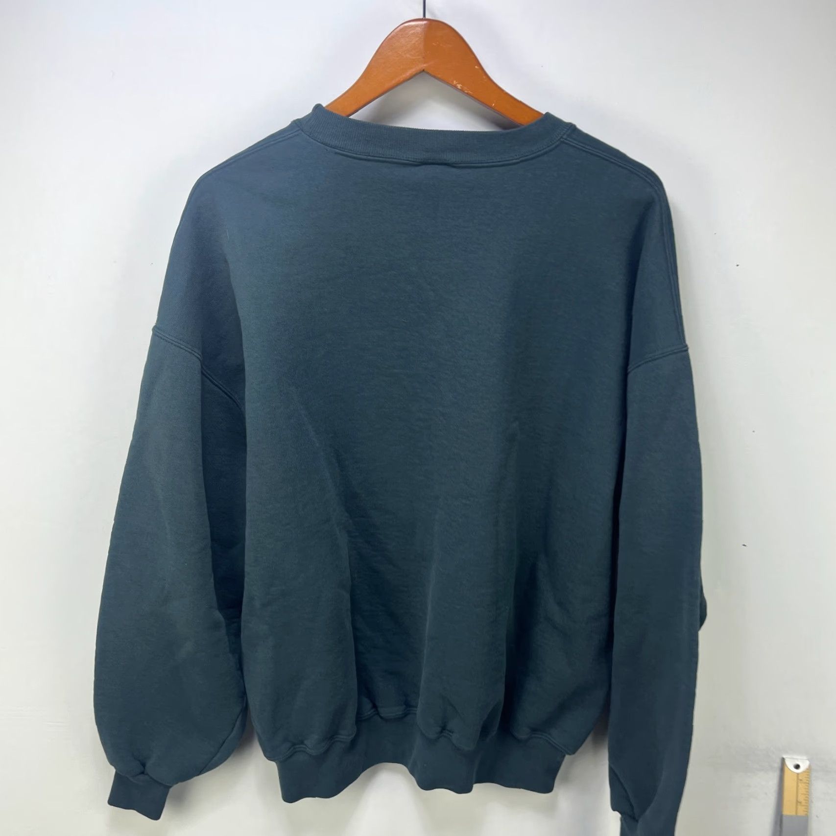 Russell Athletic VINTAGE Russell Athletic Sweatshirt 2XL Green 90s Pullover Crew Neck Long Sleeve Mens Slim? Regular Size US XXL / EU 58 / 5 - 7 Thumbnail