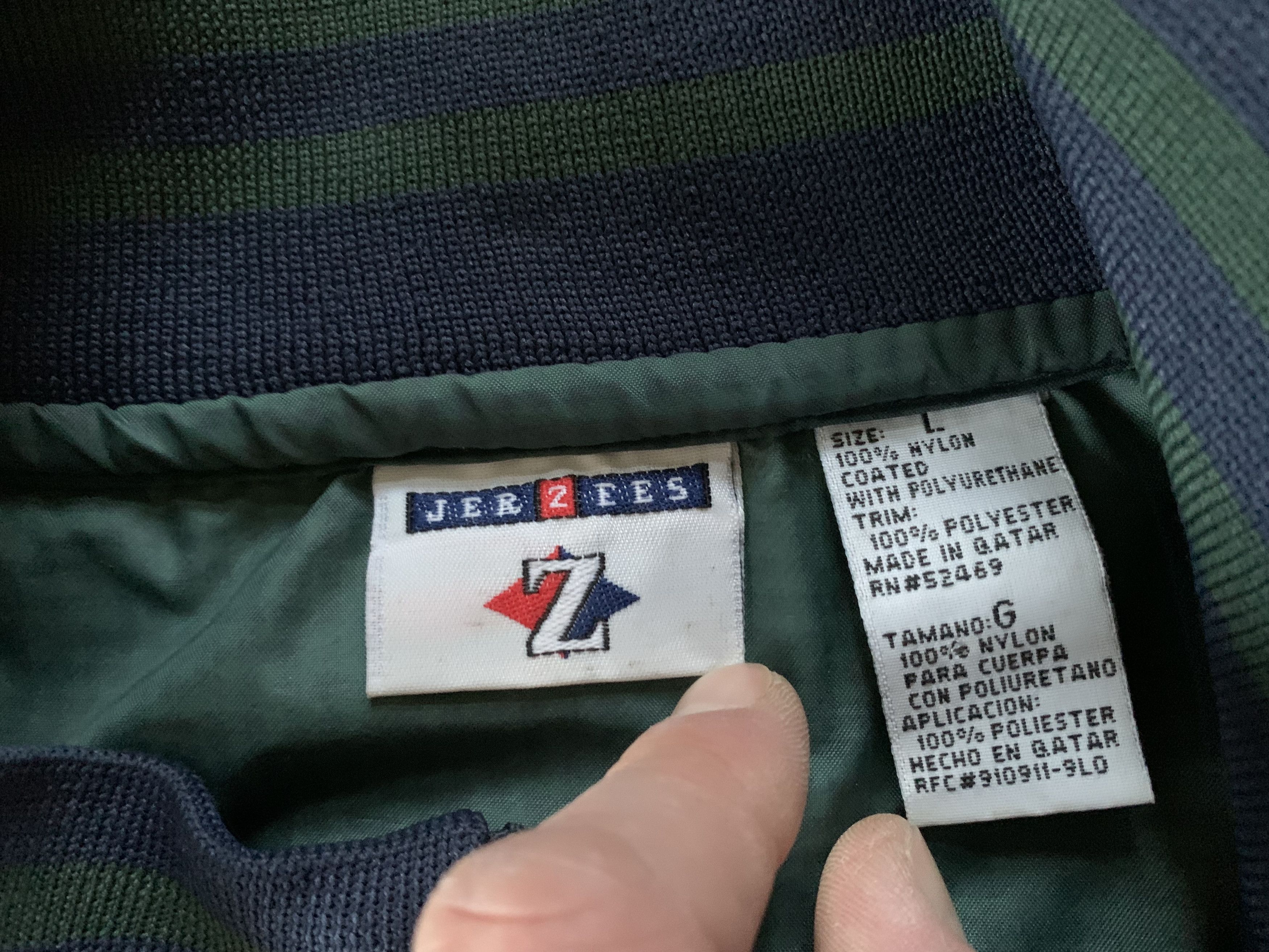 Jerzees × Vintage Vintage Jerzees Light Bomber Jacket Size US L / EU 52-54 / 3 - 7 Thumbnail
