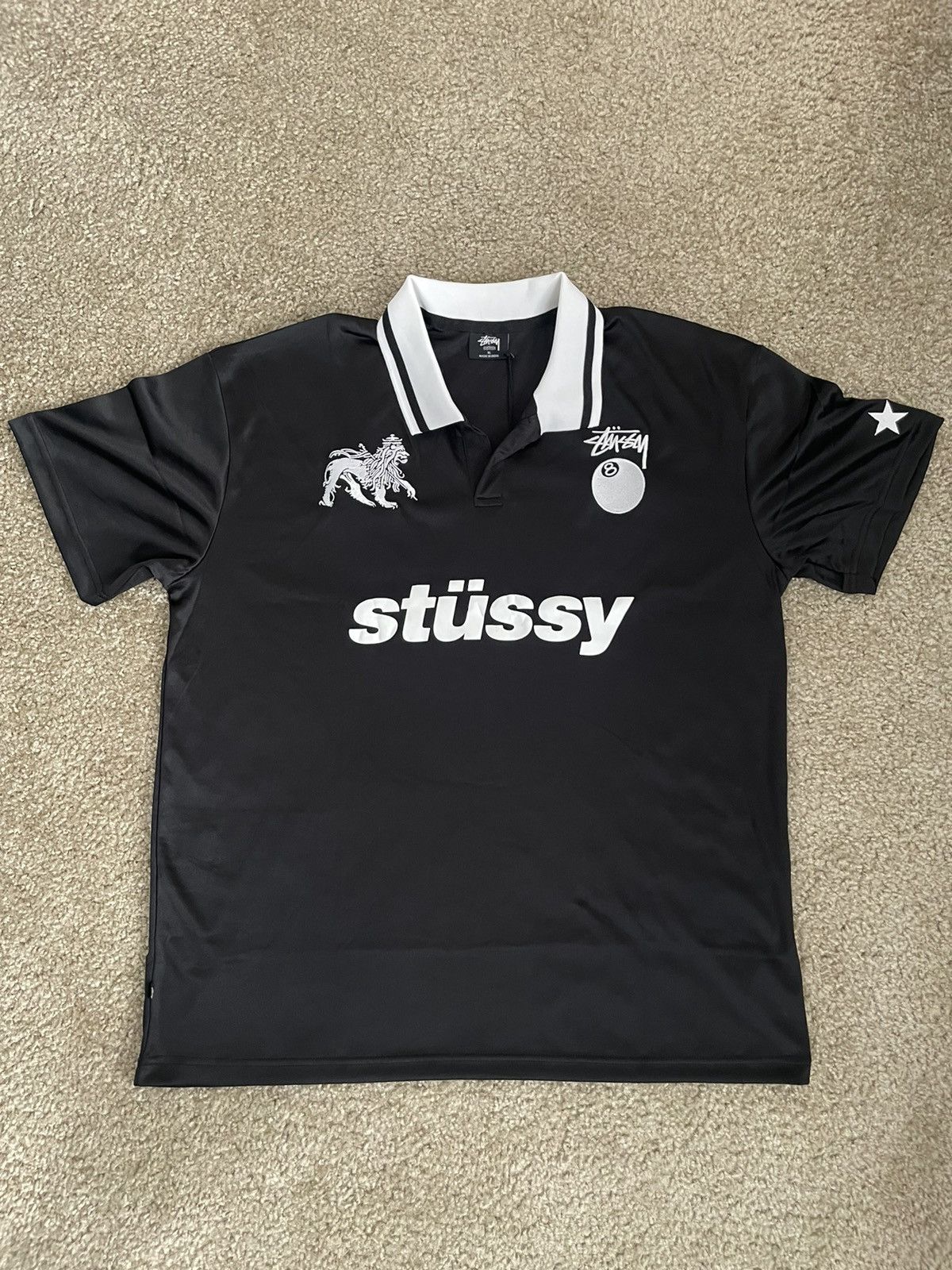 Stussy STUSSY KIT SOCCER JERSEY Grailed