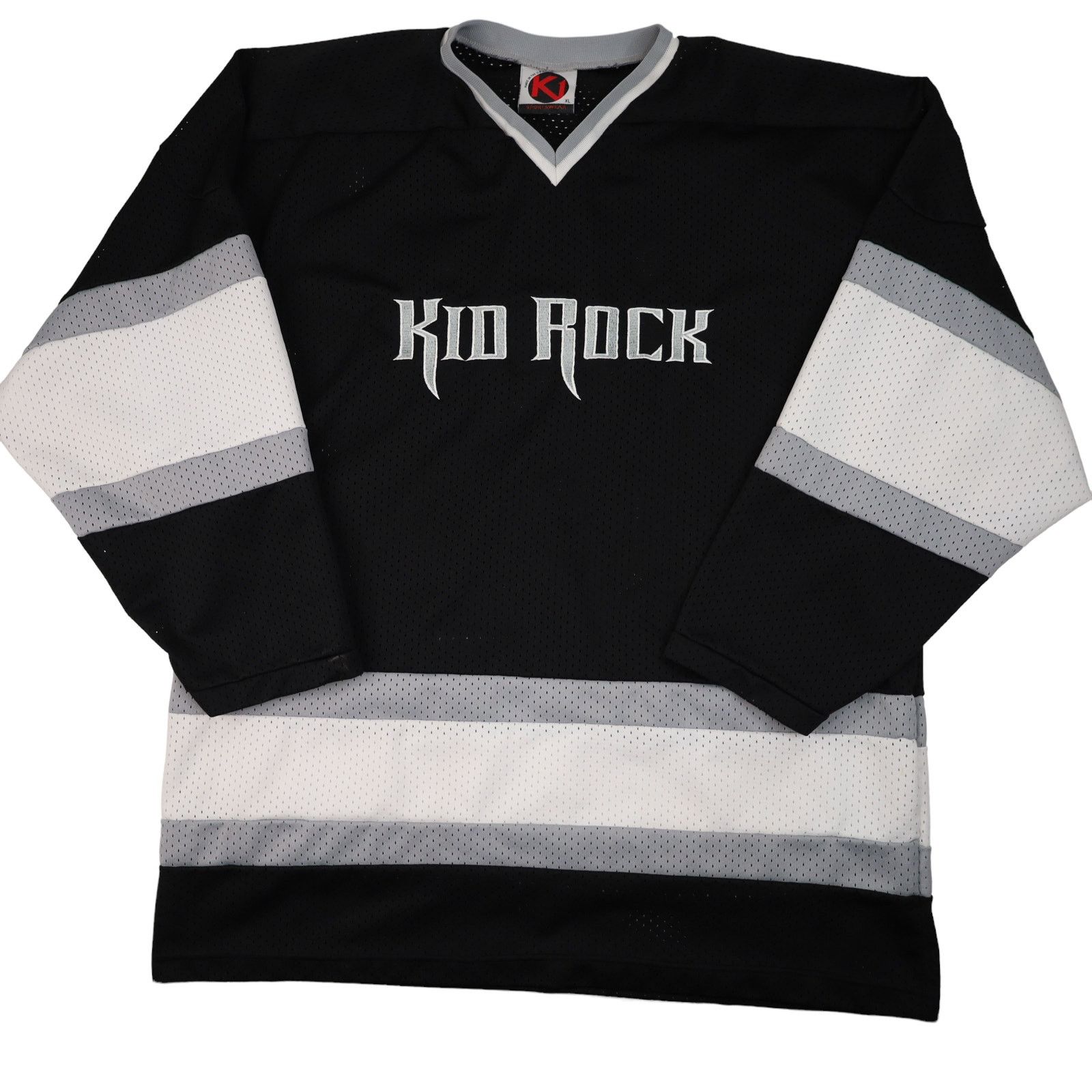 Band Tees × Vintage Vintage Kid Rock "Bad Ass" Hockey Jersey Size US XL / EU 56 / 4 - 1 Thumbnail
