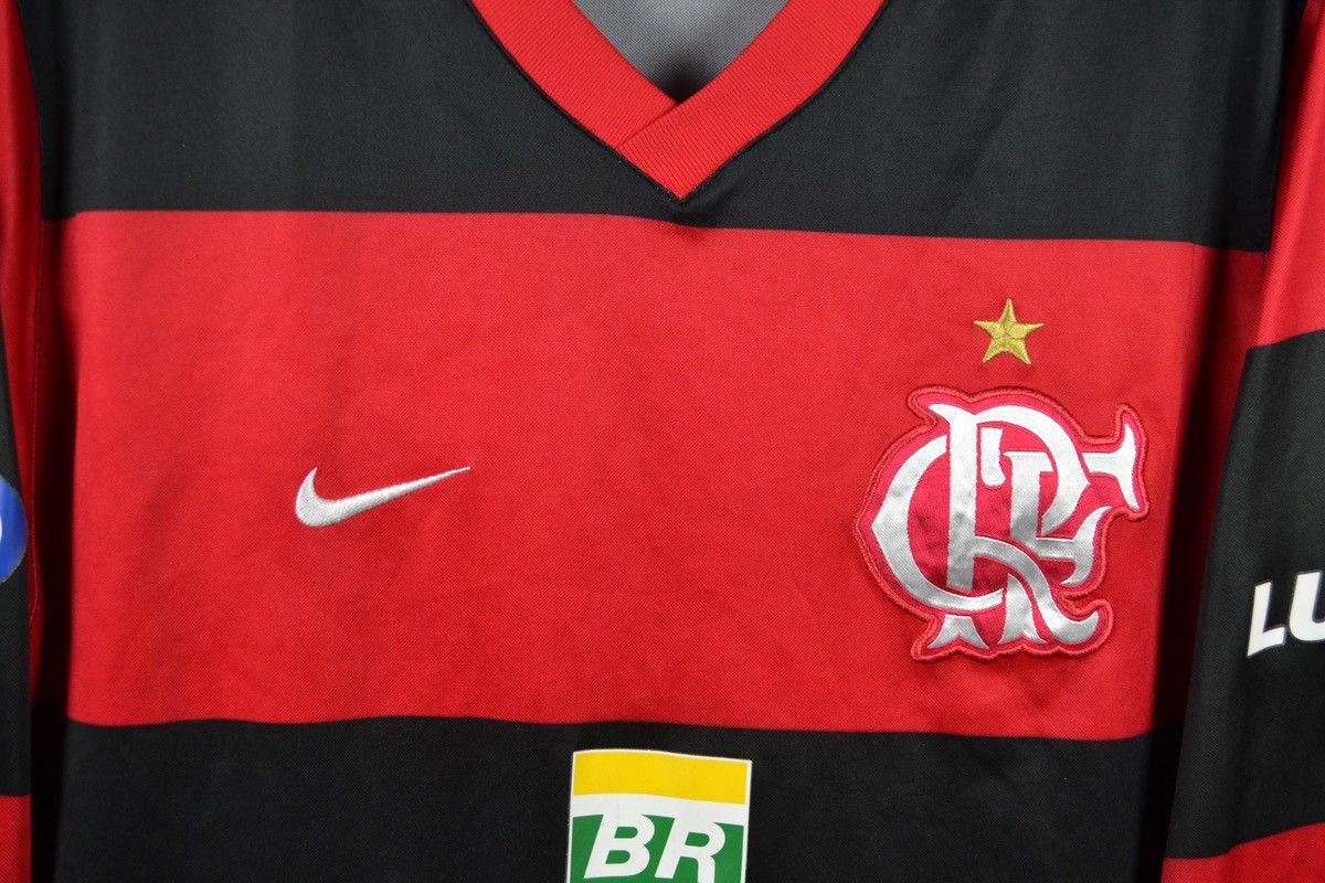 Nike Flamengo 2007 Home Football Shirt Nike Soccer Jersey Size M Size US M / EU 48-50 / 2 - 5 Thumbnail
