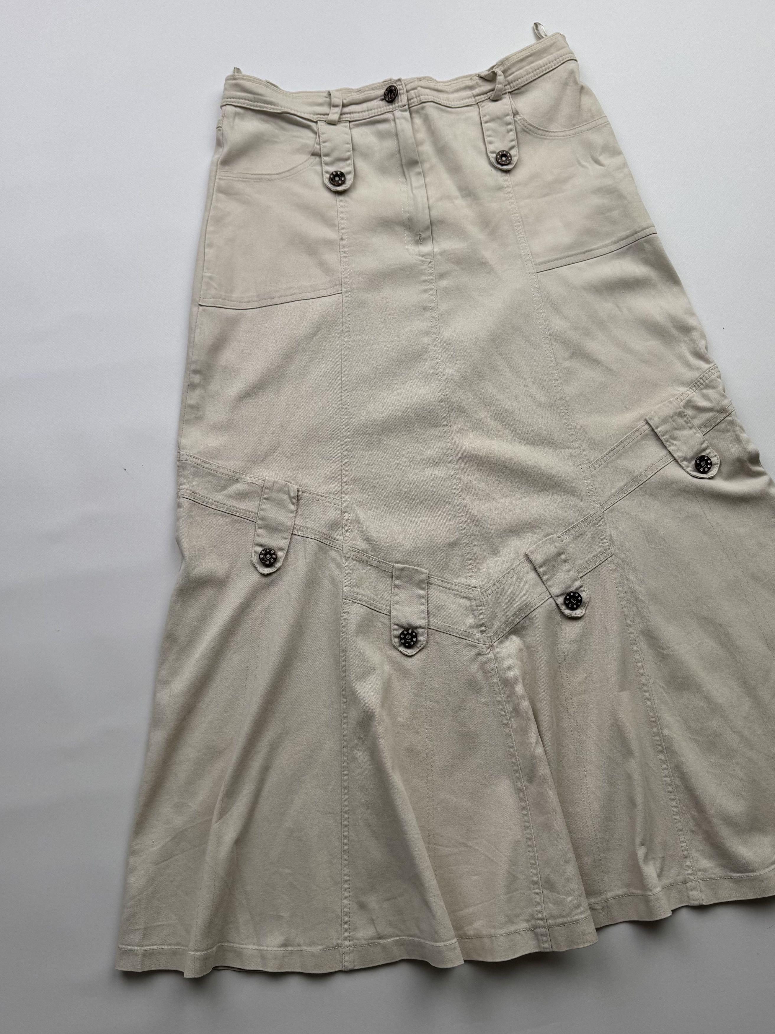 Japanese Brand Vintage Maxi Skirt B211(V490)E2 Size 30" / US 8 / IT 44 - 2 Thumbnail