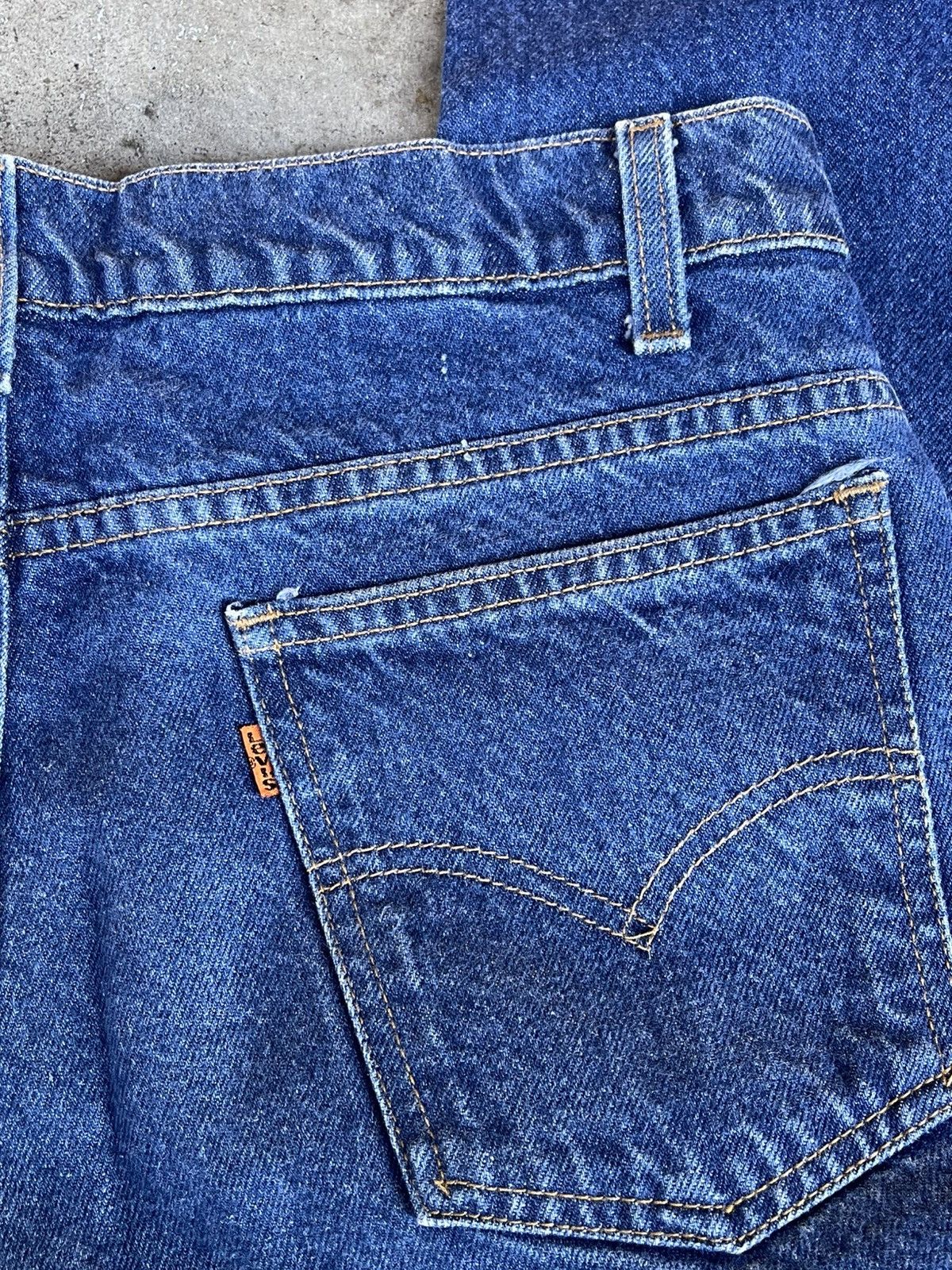Levi's Vintage Levis Orange Tabs Denim Jeans Size US 33 - 1 Thumbnail