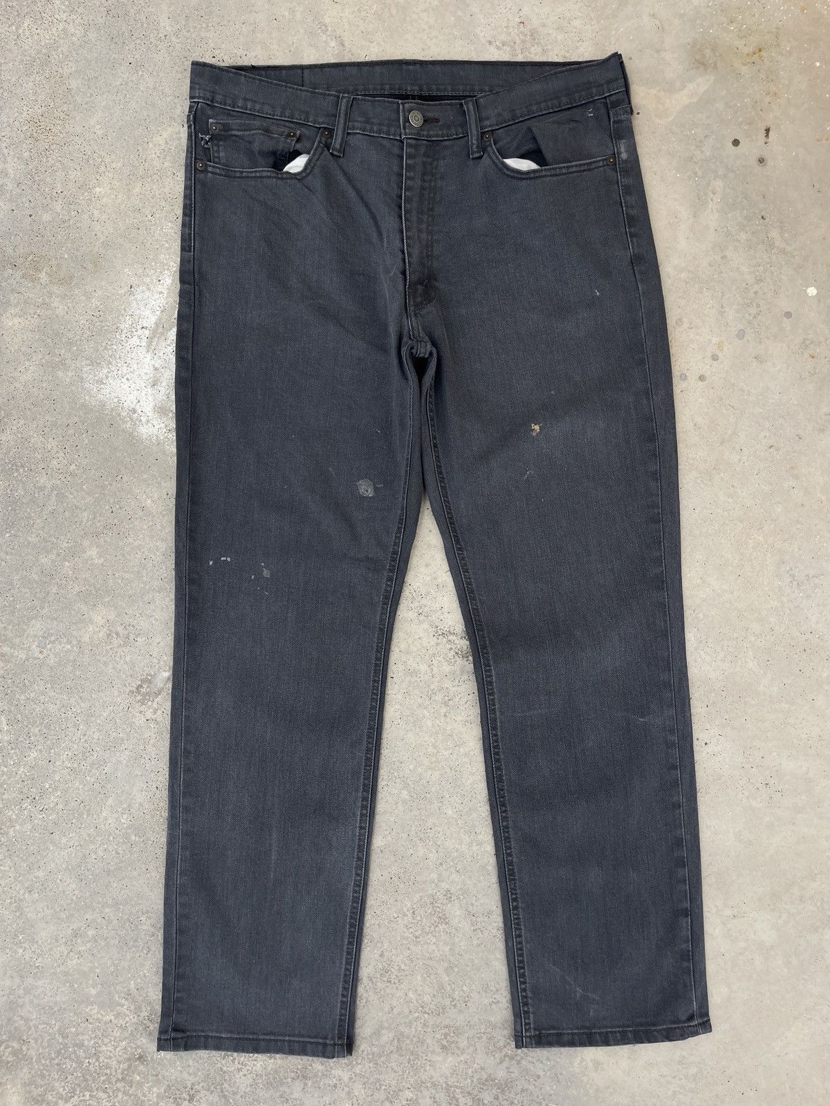 Levi's × Vintage Vintage 90s Levis 541 Faded Black Jeans Size US 38 / EU 54 - 1 Thumbnail