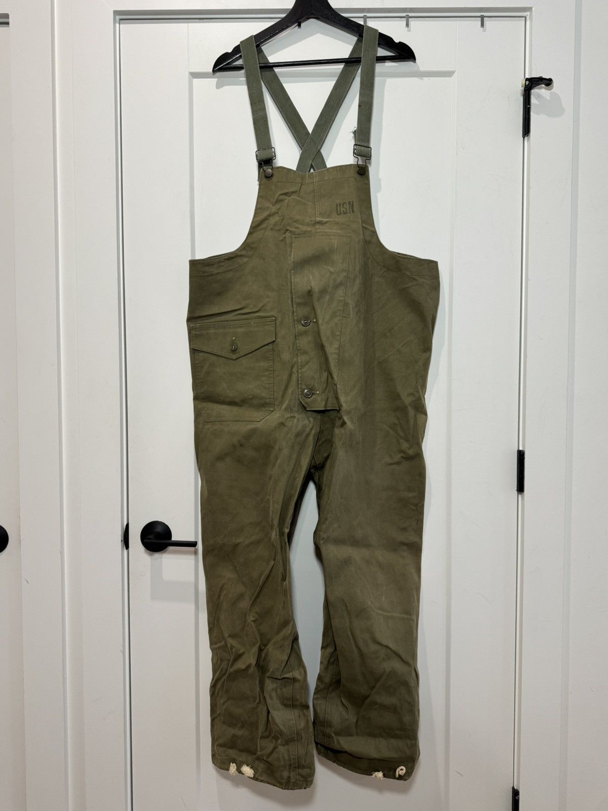 Vintage military overalls