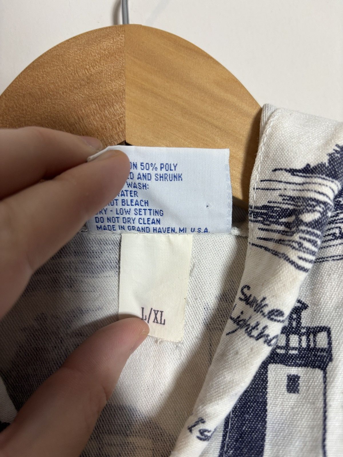 Vintage Vintage Michigan Rag Co Lighthouse Jacket L/XL Size US L / EU 52-54 / 3 - 5 Thumbnail