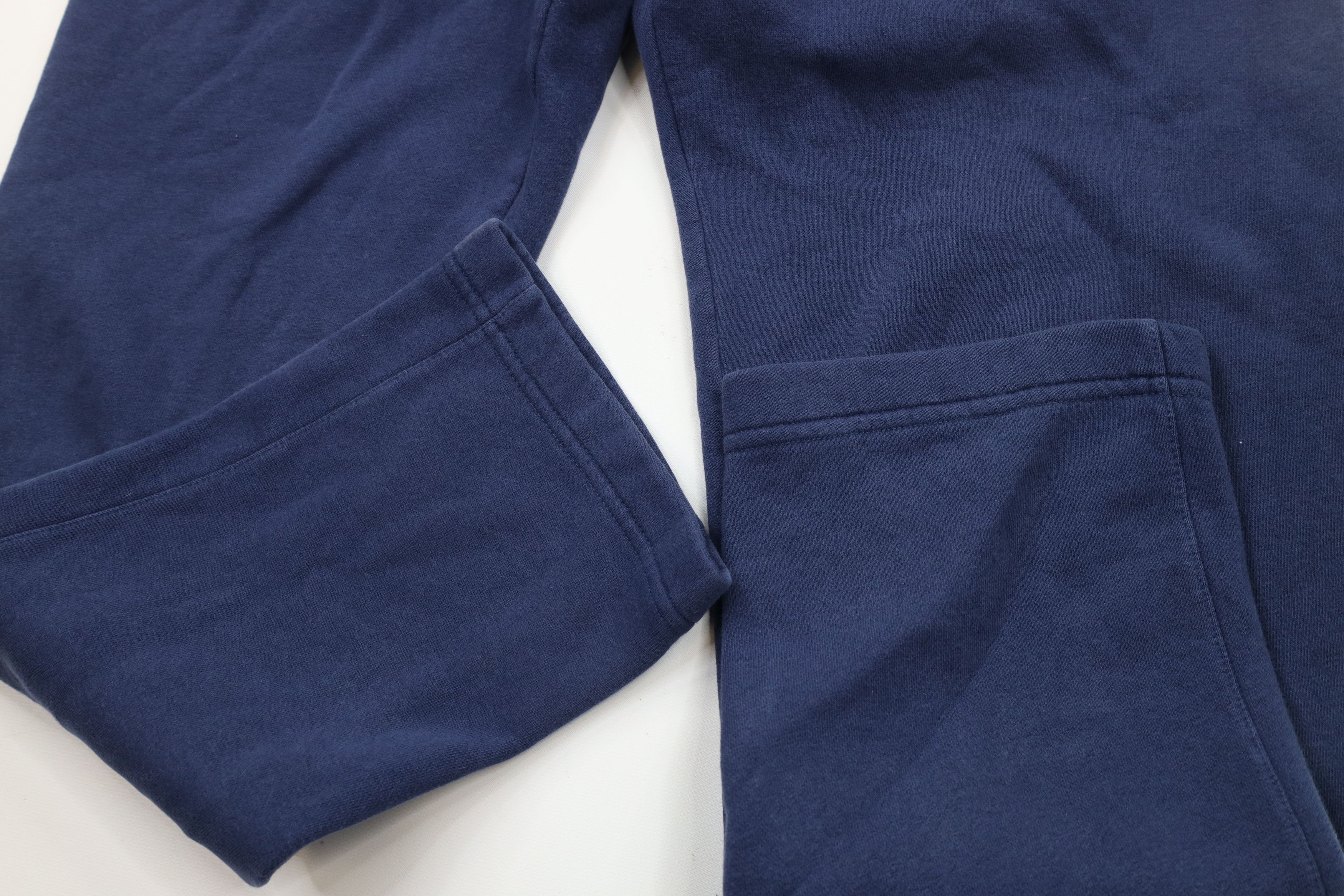 Nike × Vintage Vintage Nike Scott Mini Swoosh Wide Leg Sweatpants Blue Size US 34 / EU 50 - 6 Thumbnail