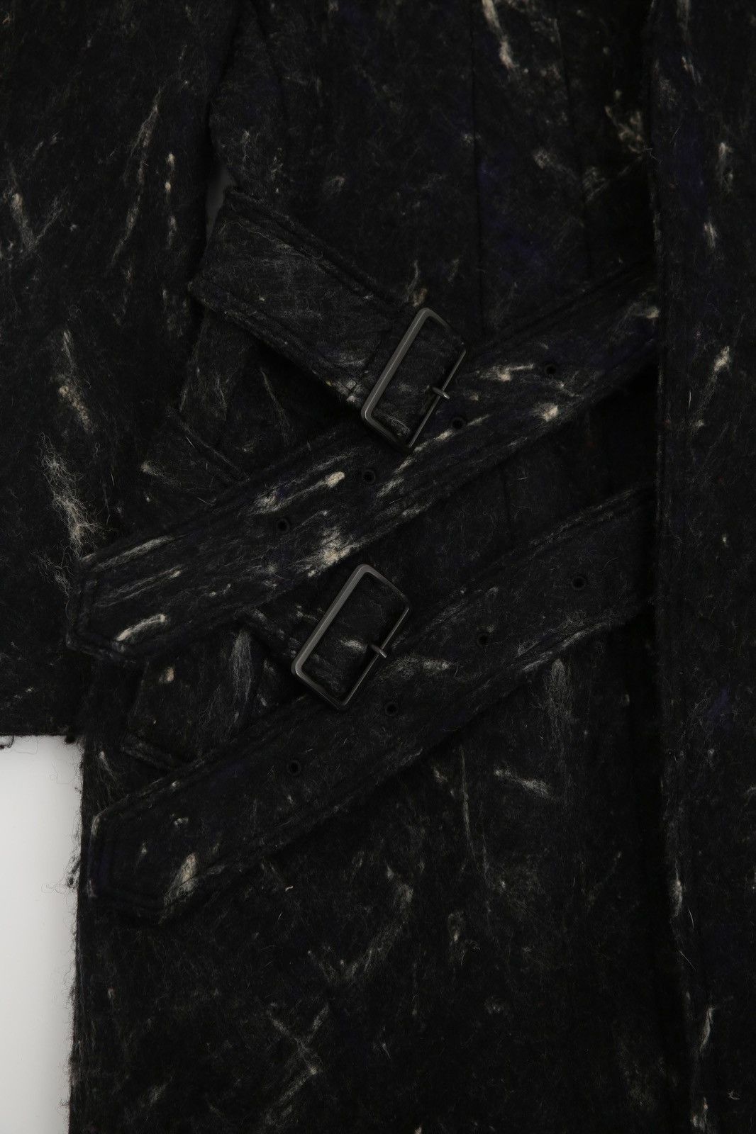 Yohji Yamamoto YOHJI YAMAMOTO BLACK MARBLE COAT Size US L / EU 52-54 / 3 - 3 Thumbnail