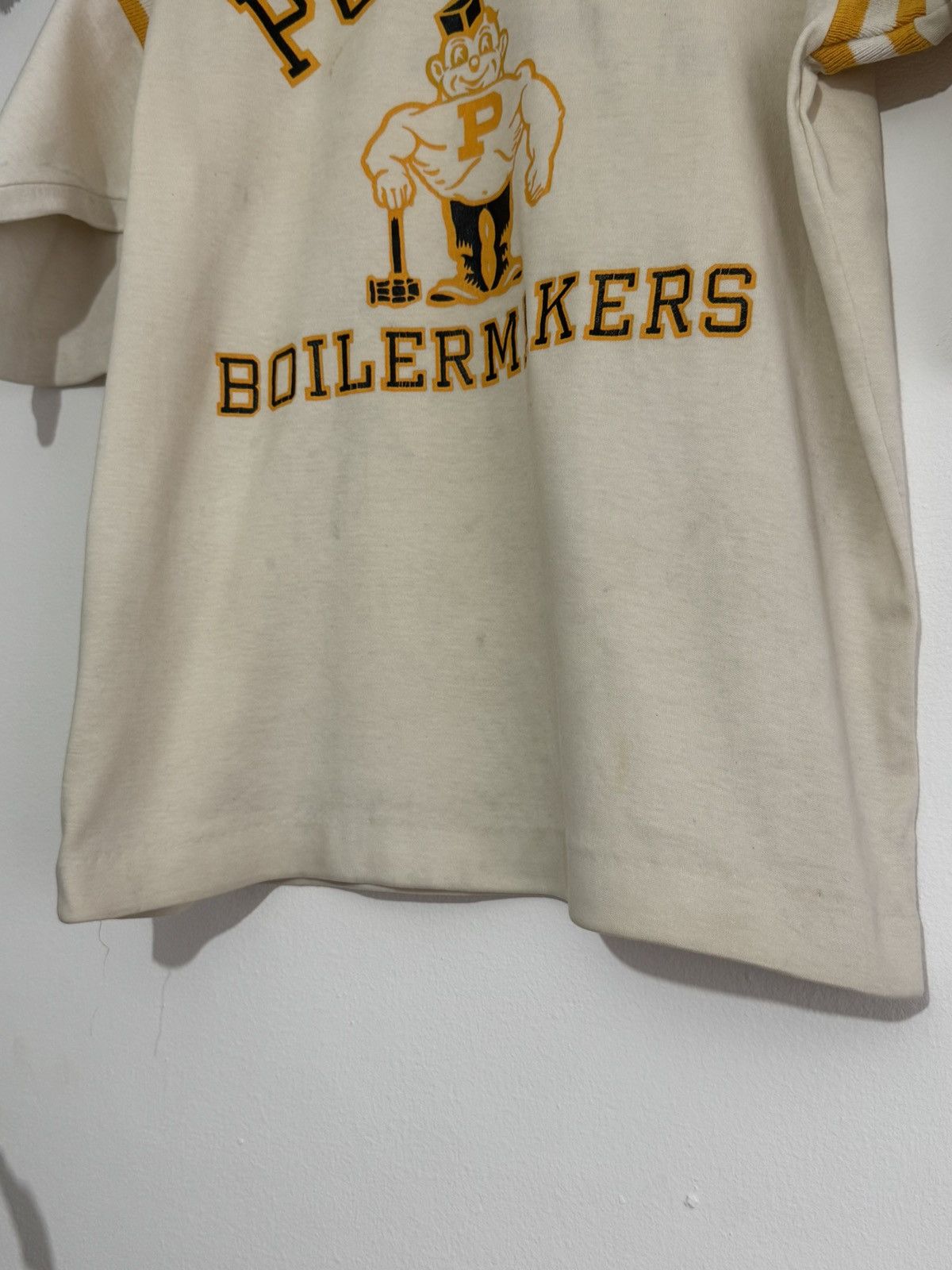 Vintage Vintage 80’s Purdue Boilermarkers jersey Size US S / EU 44-46 / 1 - 10 Thumbnail