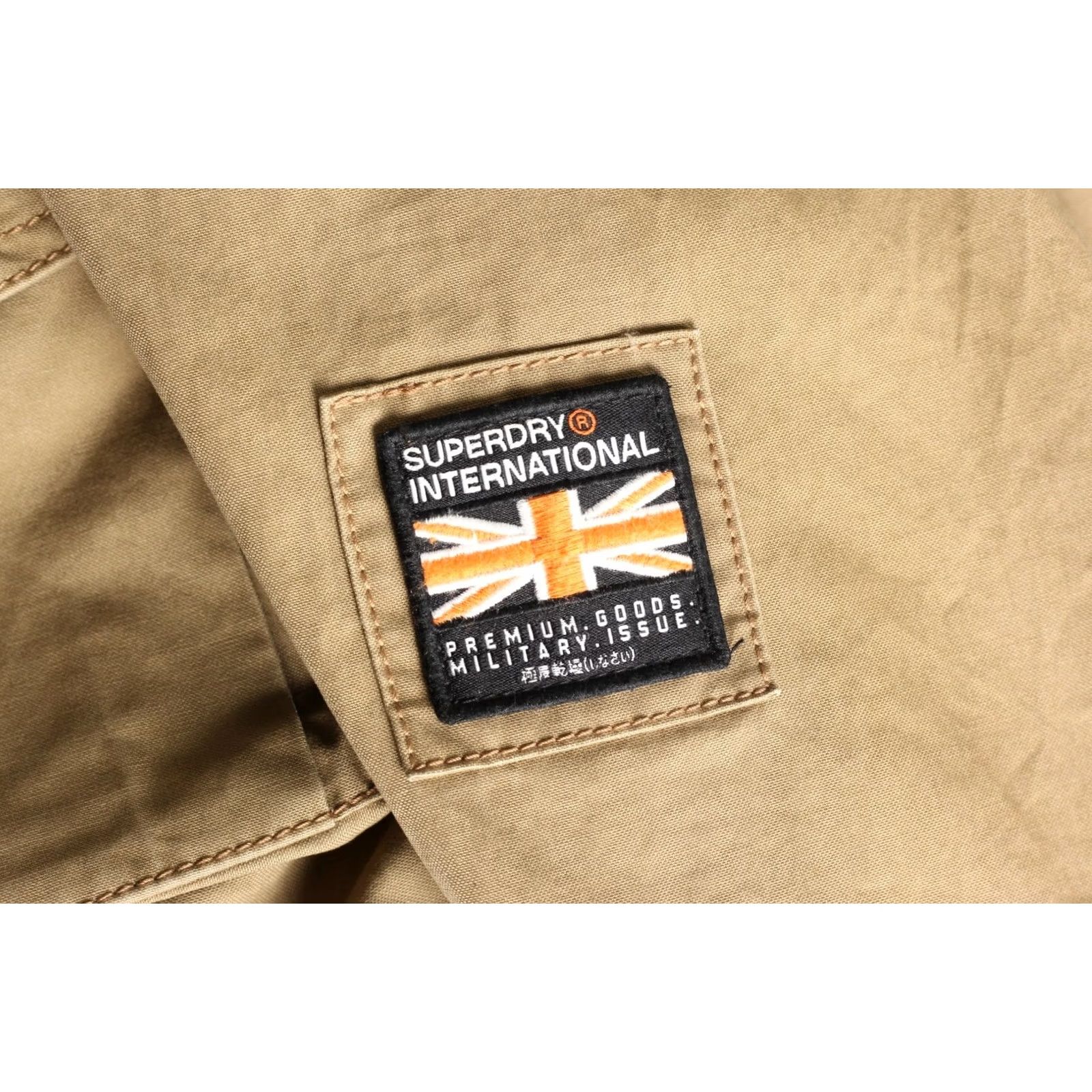 Superdry VINTAGE SUPERDRY Rookie Edition Military Field Jacket Men XS Colour Beige MJ6410 Size US XS / EU 42 / 0 - 5 Thumbnail