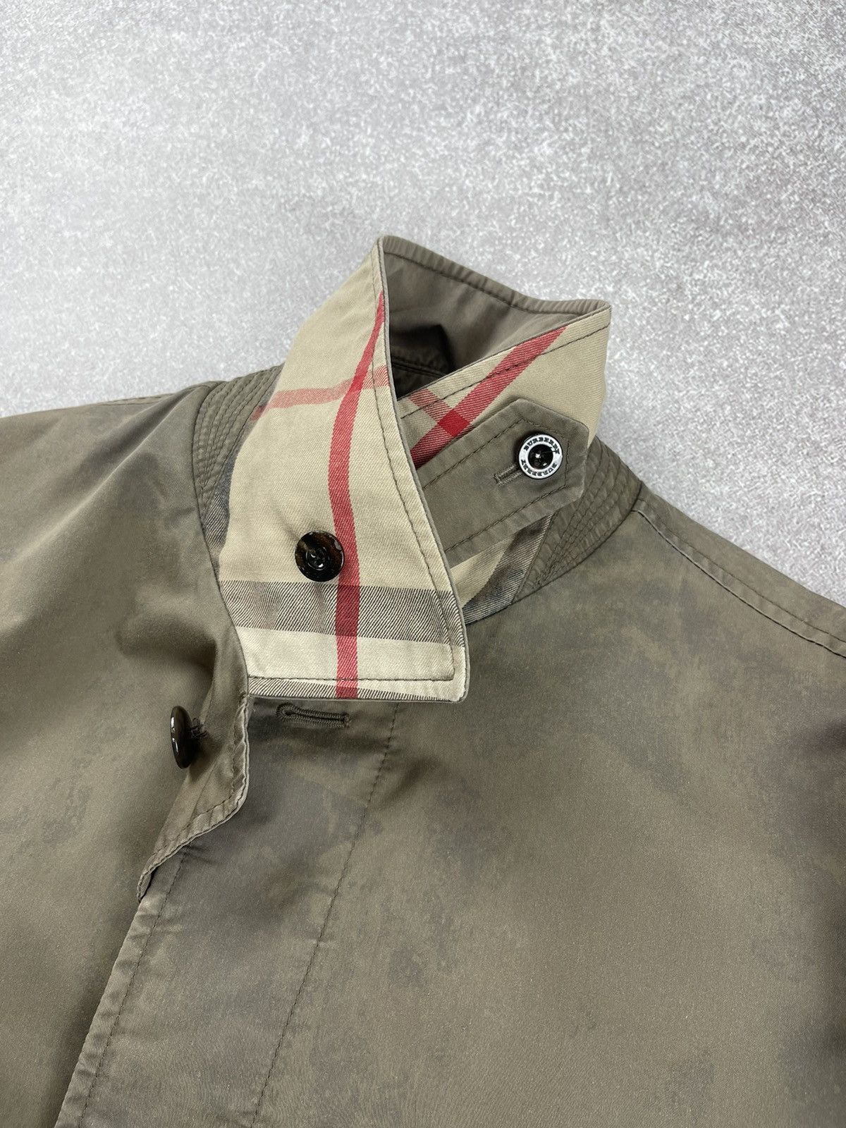 Burberry Burberry London Custom Tie Dye Trench Coat Jacket Size 46R Size US M / EU 48-50 / 2 - 21 Thumbnail
