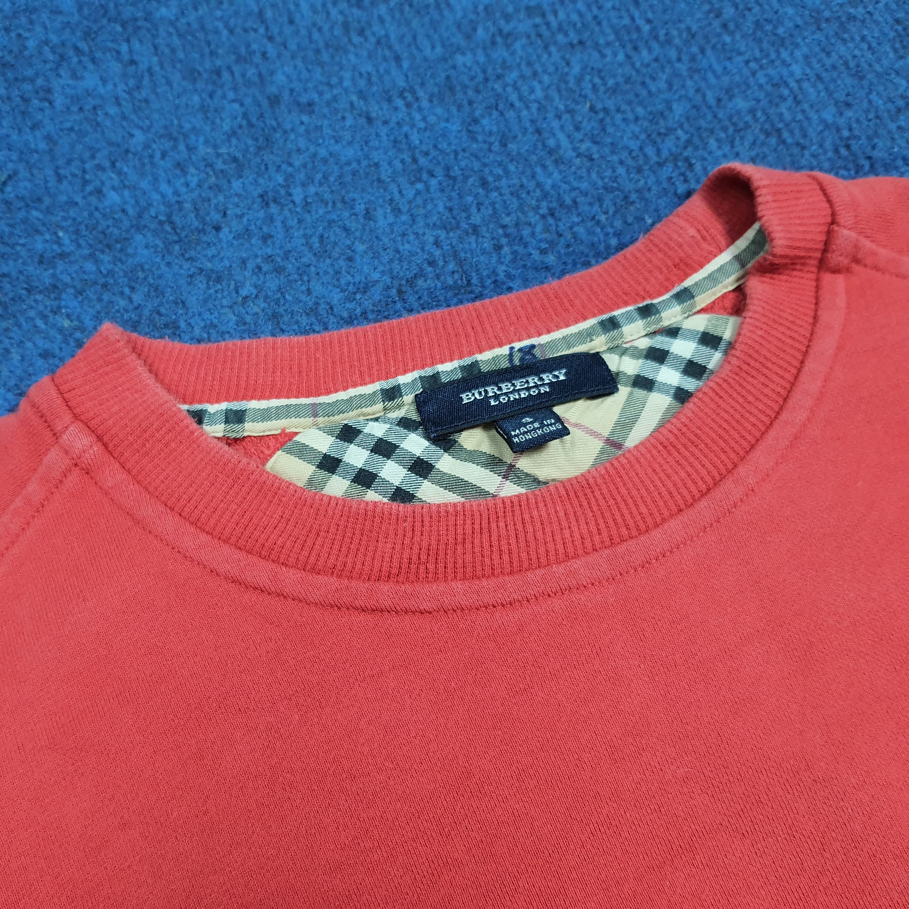 Burberry Vintage Burberry London Nova Check Sweatshirt C282N20 Size S / US 4 / IT 40 - 4 Thumbnail
