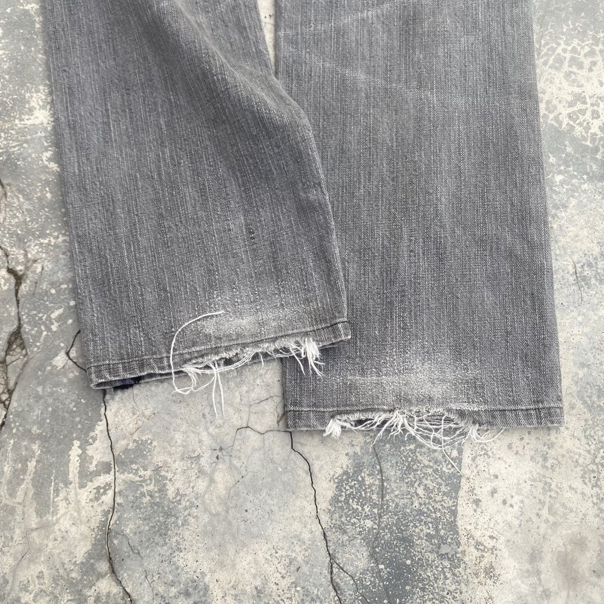 Yohji Yamamoto Rare YOHJI YAMAMOTO Femme Mode Magic Wash Jeans Size US 31 - 12 Thumbnail