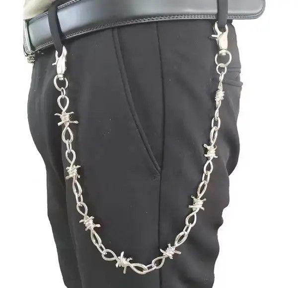 Jewelry Akiyama x Asahi Barb Wire Wallet Chain Size ONE SIZE - 7 Thumbnail