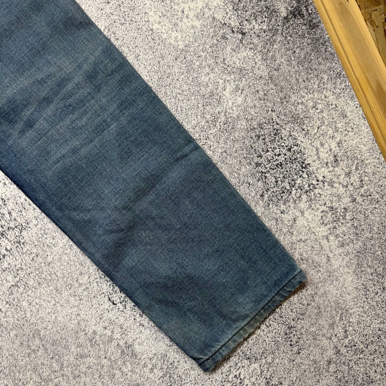 Diesel Diesel Industry Baggy Faded Big Logo Denim Jeans Mens 33 Size US 33 - 21 Thumbnail