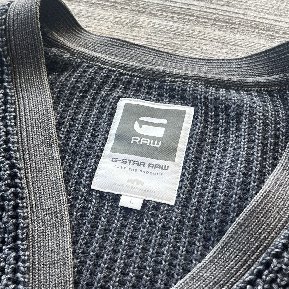 G-Star G-Star Raw Vintage Sweater Knitwear Military Style Size US L / EU 52-54 / 3 - 6 Thumbnail